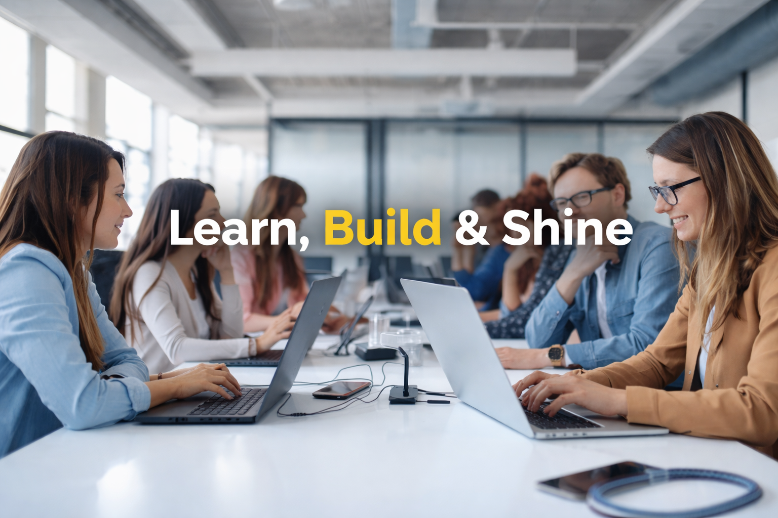 Learn, Build, & Shine